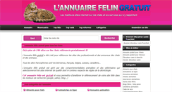 Desktop Screenshot of annuaire-felin.com